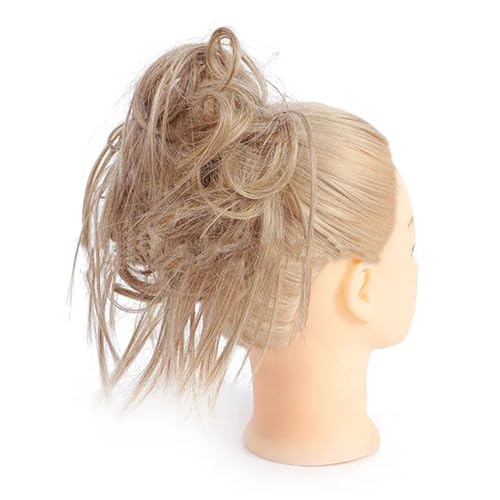 Damen Haarknoten Haargummi Braun Blondes Haar Donut Chignon Elastisches Band Aus Haar Hochtemperatur Kunsthaar 27 613 von Mnjyihy