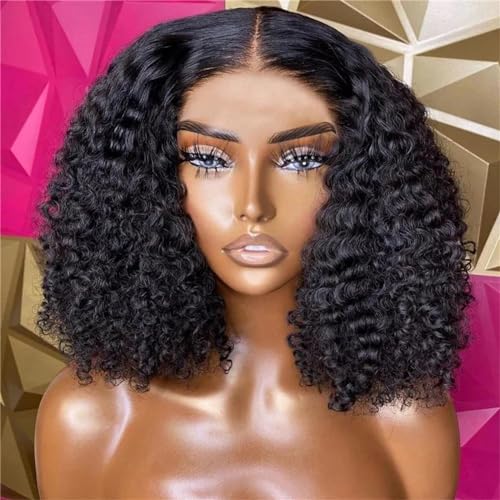 Frauen 13X4 Bob Perücke Gerade Spitze Front Menschliches Haar Perücken Brasilianische Natürliche Kurze Vor Gezupft 13X6 Verschluss Spitze Frontal Perücken 13x4 Lace Wig 10inches#150% von Mnjyihy