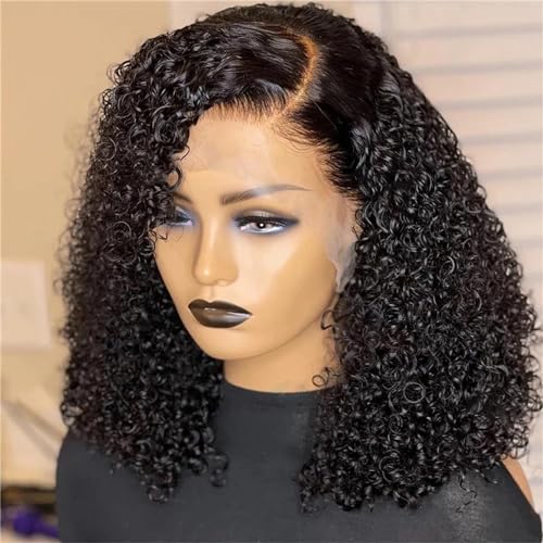 Frauen Knochen Gerade Bob Perücke Spitze Front Perücken Menschliches Haar Brasilianische 13X4 Verschluss Kurze Vor Gezupft 13X6 HD Spitze Frontal Perücke 13x4 Lace Wig 10inches#150% von Mnjyihy