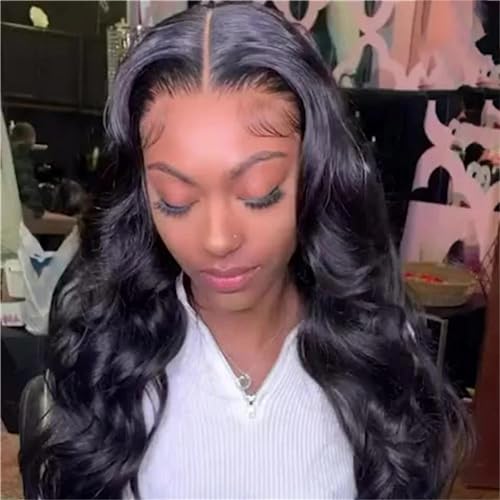 Frauen Welle 13X4 13X6 Transparent Spitze Front Menschliches Haar Perücken Brasilianische Remy 16 30 Zoll Wasser Welle Frontal 13X4 HD Lace Wig 16inches#150% von Mnjyihy