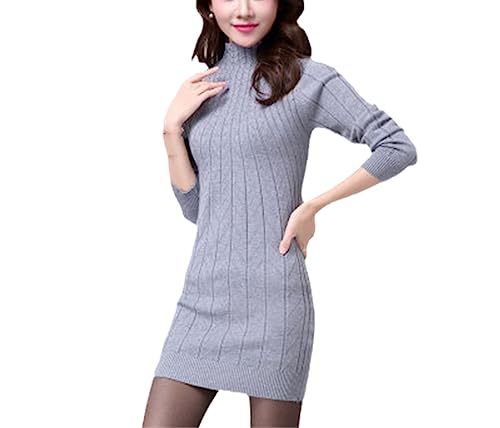 Mnjyihy Damen Herbst Winter Stickerei Pullover Warm Langarm Strickpullover von Mnjyihy