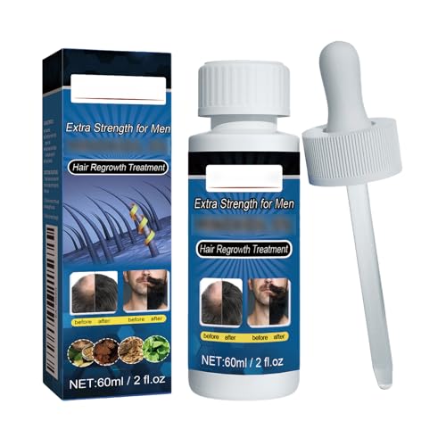 Mnozreo Anti-Haarausfall für Männer, Schaumstoff gegen Haarausfall, konische Kapillarhaut für Männer, Haarwachstumsserum für Männer, 60 ml, 1 Stück von Mnozreo