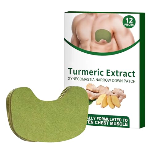 Mnozreo Cellulite-Patch für Herren, Gynecomastia Kompressionspatch, Gynecomastia Tightening Ginger Paratch Cellulite Patch für Herren, Gynäkomastie-Patch, 12 Stück Mnozreo Cellulite-Patch für Herren, Gynecomastia Kompressionspatch, Gynecomastia Tightening Ginger Paratch Cellulite Patch für Herren, Gynäkomastie-Patch, 12 Stück von Mnozreo