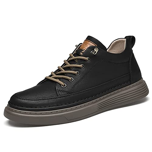 Mnplciea Elevator Schuhe Herren L?ssige Unsichtbare H?henverstellbare Aufzugsschuhe Geschnürt Mode Leder Sneaker -6 cm Taller Mnplciea Elevator Schuhe Herren L?ssige Unsichtbare H?henverstellbare Aufzugsschuhe Geschnürt Mode Leder Sneaker -6 cm Taller von Mnplciea