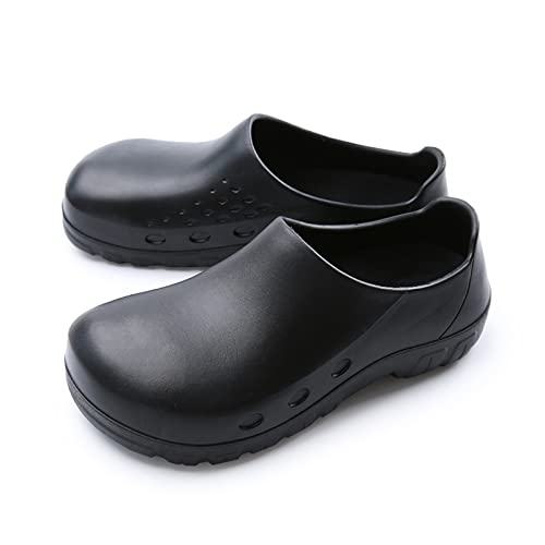 Mnplciea Gartenschuhe Herren Wasserdicht rutschfest Kochschuhe Leichte Küchenschuhe Arbeitsschuhe Gartenclogs von Mnplciea