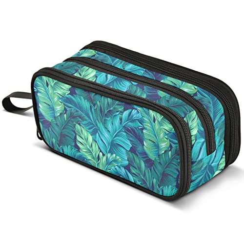 Federmäppchen, großes Fassungsvermögen, Stifteetui, Make-up-Tasche, Schreibwaren-Tasche für Mädchen und Damen, D03, Kosmetiktasche von Mnsruu