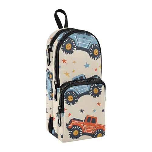 Federmäppchen mit Sternenmotiv, großes Fassungsvermögen, Stifttasche mit Fach für Studenten, Schultasche, Schreibwaren-Organizer, Stifteetui, Marker-Etui für Schule, Büro, Arbeit, Blau / Gelb / Rot, Federmäppchen mit Sternenmotiv, großes Fassungsvermögen, Stifttasche mit Fach für Studenten, Schultasche, Schreibwaren-Organizer, Stifteetui, Marker-Etui für Schule, Büro, Arbeit, Blau / Gelb / Rot, von Mnsruu