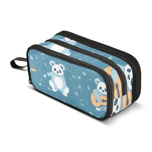 Federmäppchen mit großem Fassungsvermögen, für Büro, Uni, Schule, großes Schreibwaren, Make-up-Tasche, Koala-Federmäppchen für Teenager und Erwachsene, mehrfarbig, Einheitsgröße, Kosmetikkoffer von Mnsruu