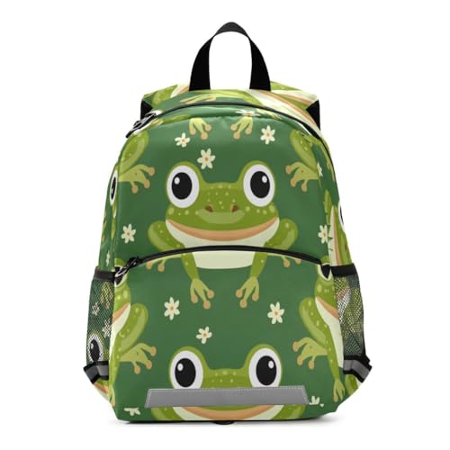 Kinder-Rucksack mit großem Frosch, Kindergarten, Schultasche für Kleinkinder, Mädchen, Jungen Kinder-Rucksack mit großem Frosch, Kindergarten, Schultasche für Kleinkinder, Mädchen, Jungen von Mnsruu