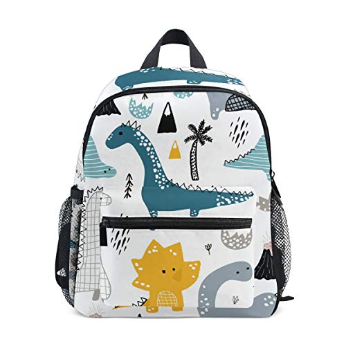 Kinderrucksack Dino Scandinavian Style Kindergarten Vorschul Tasche für Kleinkinder Mädchen Jungen von Mnsruu