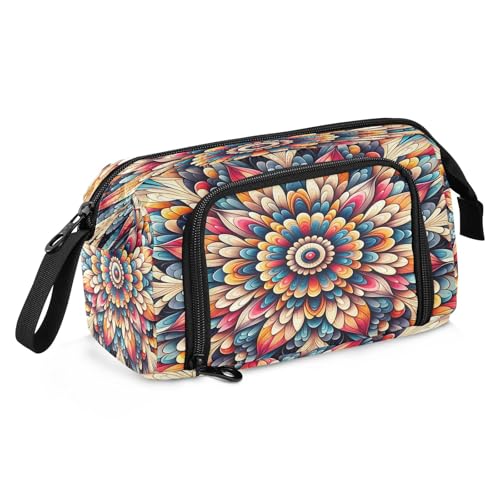 Mnsruu Federmäppchen mit großem Fassungsvermögen, Federmäppchen, Federmäppchen, Schreibwaren, Büro, Organizer-Tasche für Jungen und Mädchen, Muster, Einheitsgröße, modisch Mnsruu Federmäppchen mit großem Fassungsvermögen, Federmäppchen, Federmäppchen, Schreibwaren, Büro, Organizer-Tasche für Jungen und Mädchen, Muster, Einheitsgröße, modisch von Mnsruu