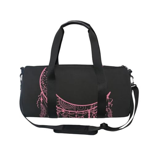 Mnsruu Sporttasche mit Schultergurt für Damen und Herren, Magic Moon Duffle-Tasche, Reisetraining, Workout-Tasche mit Schuhfach für Übernachtung, Wochenende, #01, Einheitsgröße, modisch Mnsruu Sporttasche mit Schultergurt für Damen und Herren, Magic Moon Duffle-Tasche, Reisetraining, Workout-Tasche mit Schuhfach für Übernachtung, Wochenende, #01, Einheitsgröße, modisch von Mnsruu