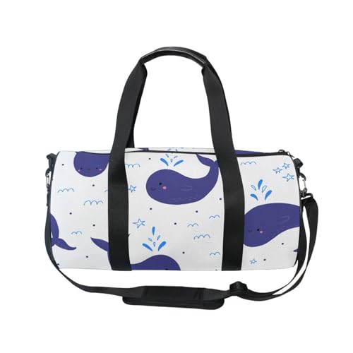 Mnsruu Sporttasche mit Schultergurt für Damen und Herren, Muster mit Wal-Duffle-Tasche, Reisetraining, Workout-Tasche mit Schuhfach für Übernachtung, Wochenende, #01, Einheitsgröße, modisch Mnsruu Sporttasche mit Schultergurt für Damen und Herren, Muster mit Wal-Duffle-Tasche, Reisetraining, Workout-Tasche mit Schuhfach für Übernachtung, Wochenende, #01, Einheitsgröße, modisch von Mnsruu