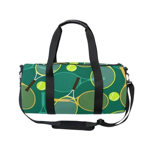 Mnsruu Sporttasche mit Schultergurt für Damen und Herren, Tenis-Duffle-Tasche, Reisetraining, Workout-Tasche mit Schuhfach für Übernachtung, Wochenende, #01, Einheitsgröße, modisch von Mnsruu