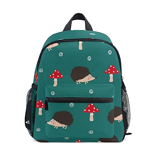 Niedlicher Rucksack mit Igel-Pilzen für Kleinkinder, Vorschulrucksack, Jungen, Mädchen, Kinder, Kindergarten, Schultasche, A1406, 25.40x30.5x10cm Niedlicher Rucksack mit Igel-Pilzen für Kleinkinder, Vorschulrucksack, Jungen, Mädchen, Kinder, Kindergarten, Schultasche, A1406, 25.40x30.5x10cm von Mnsruu