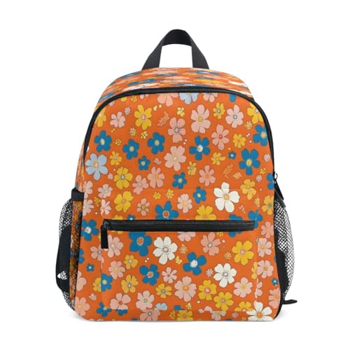 Rucksack mit buntem kleinen Blumenmuster, Kleinkind-Rucksack, Vorschultasche, Kindergarten, Schultasche, Kindergarten, Reisetasche für Mädchen und Jungen Rucksack mit buntem kleinen Blumenmuster, Kleinkind-Rucksack, Vorschultasche, Kindergarten, Schultasche, Kindergarten, Reisetasche für Mädchen und Jungen von Mnsruu