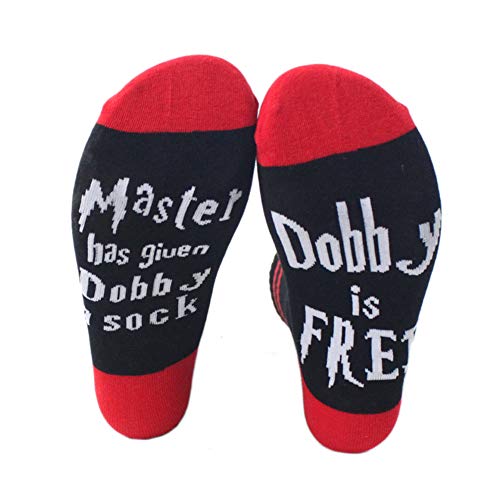 Master Has Given Dobby a Socks Lässige Baumwollsocken des englischen Alphabets Männer und Frauen, Langlebig, kein Ball von Mnsun