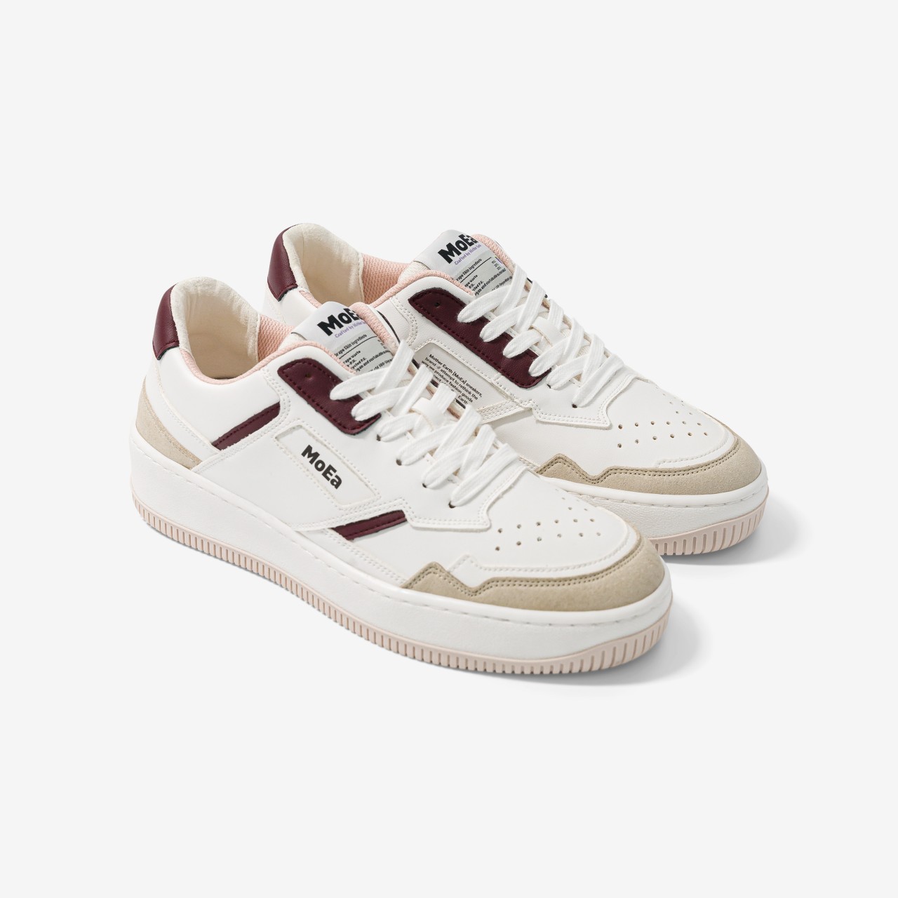 GEN1 - GRAPES & SUEDE | MoEa | vegane Sneaker | White and... 38 von MoEa