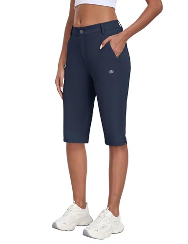 MoFiz Damen Outdoor Cargoshorts mit Taschen Leichte Sport Trekking Shorts Sommer Wandern Bermuda Shorts Marineblau EU 2XL MoFiz Damen Outdoor Cargoshorts mit Taschen Leichte Sport Trekking Shorts Sommer Wandern Bermuda Shorts Marineblau EU 2XL von MoFiz