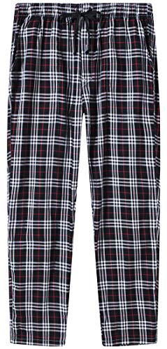 MoFiz Herren Pyjamahose Warm Lang Baumwolle Weich Schlafanzughose Kariert Winter Nachtwäsche Freizeithose No.2755 XL MoFiz Herren Pyjamahose Warm Lang Baumwolle Weich Schlafanzughose Kariert Winter Nachtwäsche Freizeithose No.2755 XL von MoFiz