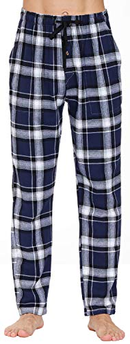 MoFiz Herren Pyjamahose Warm Lang Baumwolle Weich Schlafanzughose Kariert Winter Nachtwäsche Freizeithose No.2759 M MoFiz Herren Pyjamahose Warm Lang Baumwolle Weich Schlafanzughose Kariert Winter Nachtwäsche Freizeithose No.2759 M von MoFiz