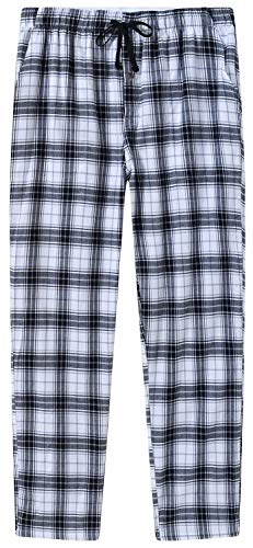 MoFiz Herren Pyjamahose Warm Lang Baumwolle Weich Schlafanzughose Kariert Winter Nachtwäsche Freizeithose No.2762 S MoFiz Herren Pyjamahose Warm Lang Baumwolle Weich Schlafanzughose Kariert Winter Nachtwäsche Freizeithose No.2762 S von MoFiz