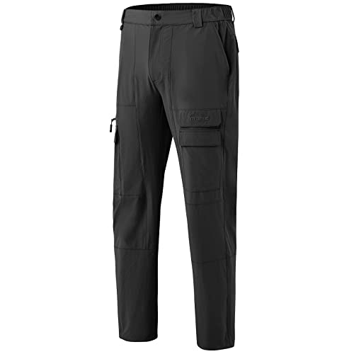 MoFiz Outdoor Hosen für Herren Wanderhose Atmungsaktiv Männer Cargo Hosen Leichte Pants mit 7 Taschen von MoFiz