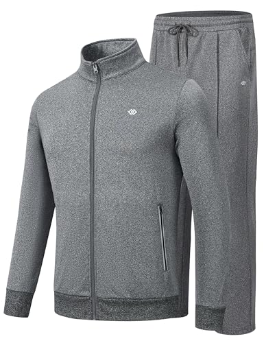 MoFiz Trainingsanzug Herren Jogginganzug Langarm Fleece Sportanzug Männer Anzug Fitness Freizeitanzug mit Tasche M Grau MoFiz Trainingsanzug Herren Jogginganzug Langarm Fleece Sportanzug Männer Anzug Fitness Freizeitanzug mit Tasche M Grau von MoFiz