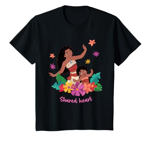 Kinder Vaiana And Simea Shared Heart T-Shirt von Moana 2