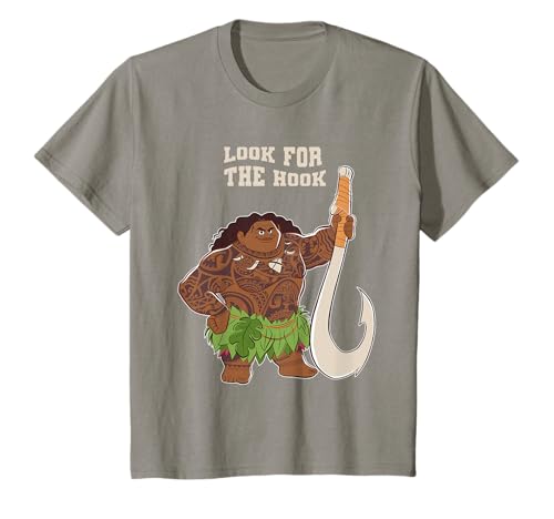 Kinder Vaiana Maui Look For The Hook T-Shirt von Moana 2