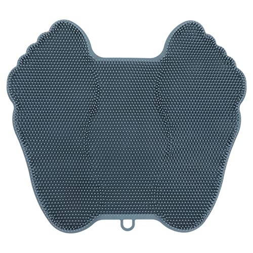 Mobestech 1Stk Fußbürste aus Silikon Fußmassagegerät Massagepads Duschfußbürstenmatte Fußmatte aus Silikon Fußpolster Bodenreiniger rutschfester Fußschrubber Fußreiniger Schrubber sauber von Mobestech