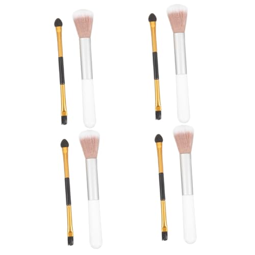 Mobestech 8 Stk Make-up Pinsel Bürste Make-up-Pinsel unter den Augen Augenbrauenpinsel Lidschatten kosmetischer Augenpinsel Mischpinsel Emulsion Make-up-Tools Konturpinsel Eyeliner-Pinsel von Mobestech