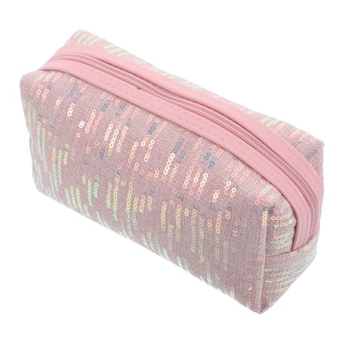 Mobestech Cute Car Make-up Bag Tragbare Kosmetiktasche Für Hochkapazität Kulturbeutel Für Pinker Toiletten Organizer Für Make-up Und Pflegeprodukte von Mobestech