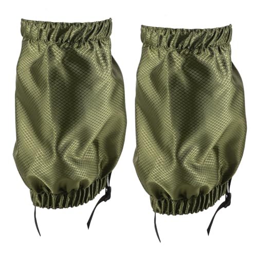 Mobestech wasserdichte Outdoor Gamaschen aus Oxford Sand Schneeschutz Beinlinge für Damen und Herren Robuste Outdoor Beinschützer für Bergsteigen Trekking Trailrunning und Wüstenerkundung von Mobestech