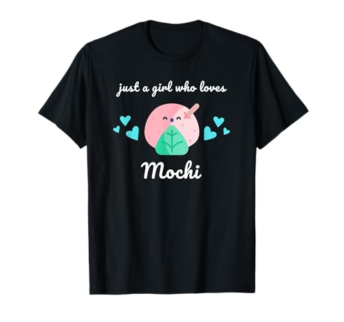Nur EIN Mädchen, das Mochi liebt, süßes Feinschmecker-Dessert-EIS T-Shirt Nur EIN Mädchen, das Mochi liebt, süßes Feinschmecker-Dessert-EIS T-Shirt von Mochi Cute Foodie For Women and Girls