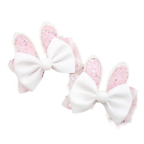 1Pair Easters Bunnies Plüsch Haarclip Schöne Styles Haarnadel Kinder Haarnadel Für Kinder Und Teenager Festes Accessoire von Mocoocouture