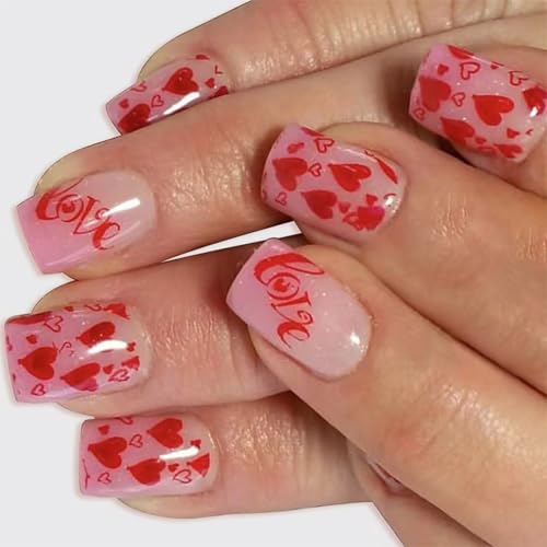 24pcs Press Auf Nails Square Trients On Nails Französisch Gefälschte Designs Falsche Künstliche Geschenke Für Frauen Mädchen Kleben Falsche Nagel von Mocoocouture