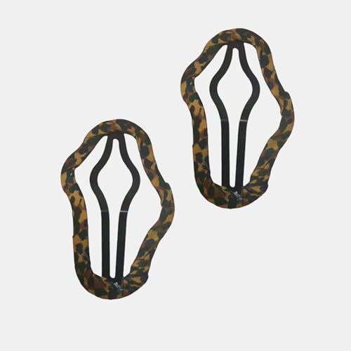 2pcs Vintage Leoparden Print Wasser Drop Haarclip Für Frauen Mode Schmuck Alltagshaarzubehör von Mocoocouture