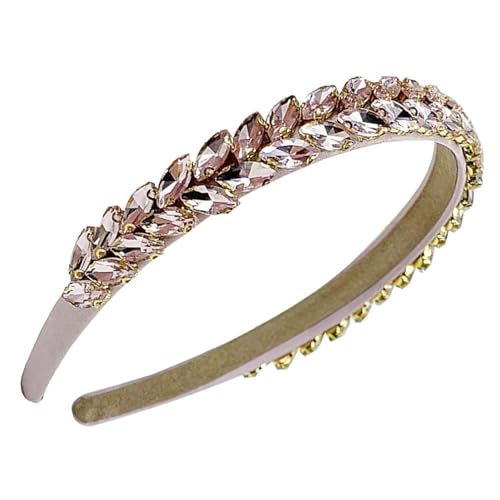 Blingbling Strasssteine ​​Stirnband Hoher Schädelhaarhoop Für Frauen Mit Kristallkern Perfekt Für Formelle Und Besondere Anlässe von Mocoocouture