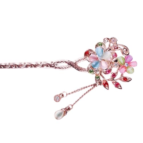 Chinesisch Traditionelle Haarstange Traditionelle Chinesische Elegante Kristallhaarspannstäbchen Mädchen Cosplay Haarschmuck von Mocoocouture