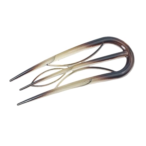Dekorative Haarnadel Frauen Haarstyling Accessoire Haarnadel Ushape Twist Hair Combe Dekorative Haarnadel Frauen Haarstyling Accessoire Haarnadel Ushape Twist Hair Combe von Mocoocouture