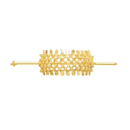 Elegant Openwork Hair Stick Geschnitzte Filigrane Haarbrötchen Für Frauen Mädchen Haarbrötchen Für Ethnische Thailändische Kopfbedeckung Haarschmuck von Mocoocouture