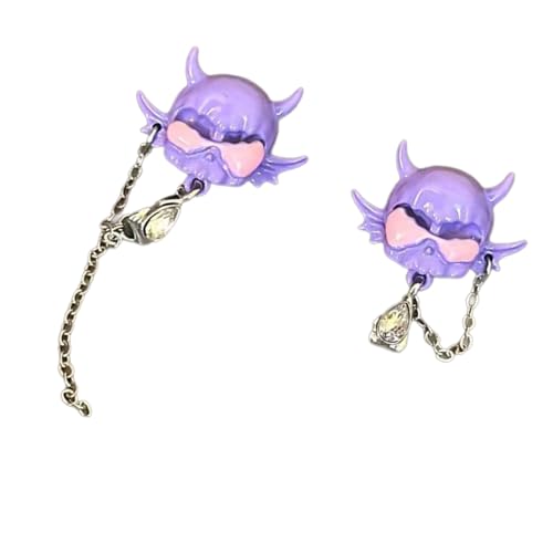 Eleganter Teufel Charme Dangle Ohrringe Vielseitige Robuste Leichtmetallschmuckzubehör Tragbar Für Arbeitsdaten Und Hochzeiten Persönlichkeit Ohrringe von Mocoocouture