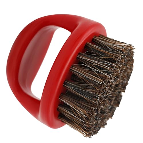 Essential Bart Styling Pinsel Natürliche Eber Borsten Professionelle Bart Wartung Reise Bart Kamm Für Männer Tägliche Verwendung Loch Grip Pinsel von Mocoocouture