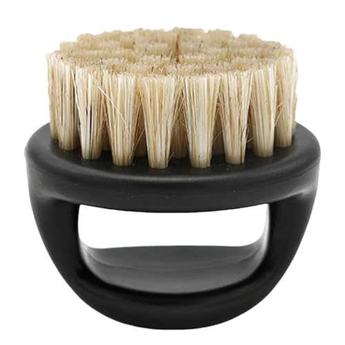 Essential Bart Styling Pinsel Natürliche Eber Borsten Professionelle Bart Wartung Reise Bart Kamm Für Männer Tägliche Verwendung Loch Grip Pinsel von Mocoocouture