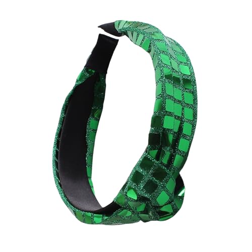 Funkelnde Geknotete Stirnband Für Frauen Mit Pailletten Nonslip High Skull Hairband Für Musikfestival Friseur Accessoire von Mocoocouture