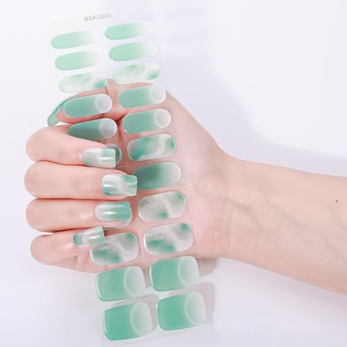 Gelnägel Applizes Glitzer Full Wraps Mode Augendesigns Langes Verschleiß Maniküre Accessoires Für Frauen Anfängerfreundlicher Nagel von Mocoocouture