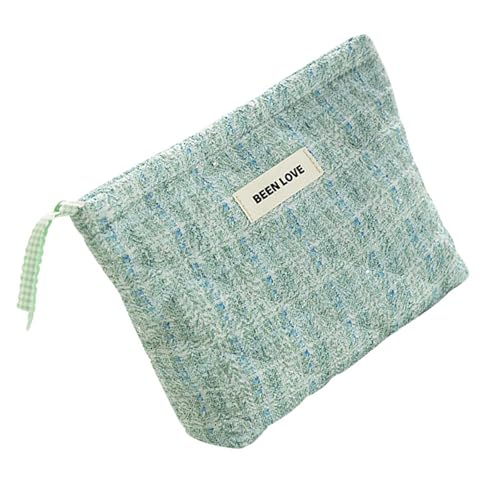 Gesteppte Kosmetikbeutel Große Kapazität Make Up Beutel Ästhetische Toilettenkreis Make Up Wäsche Für Frauen Und Mädchen Große Kapazität Ästhetische Toilettenstaaten Gesteppte Kosmetikwäsche von Mocoocouture