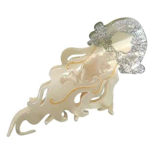 Großer Acetat Haarklauenclip Für Frauen Farbenfrohe Designs Starke Haarklemme Kreativer Haarhalter Für Den Täglichen Gebrauch von Mocoocouture