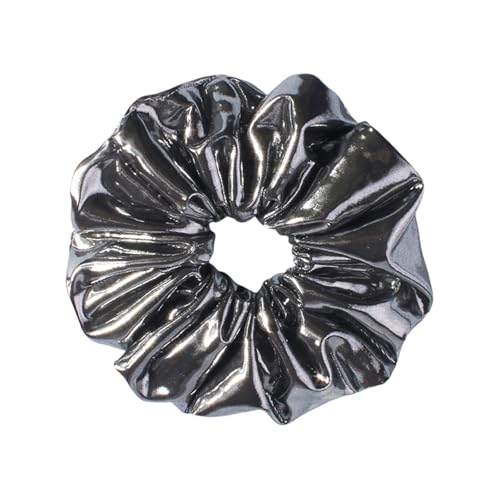 Großes Haar Scrunchie Mit Leder Und Stoff Design Bequeme Haarhalter Haarbinden Einzigartige Haare Erklärungen Für Frauen von Mocoocouture